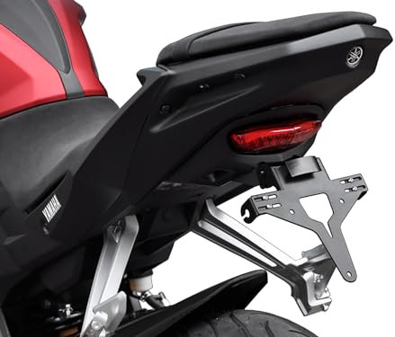 ZIEGER Motorrad Kennzeichenhalter kompatibel mit: Yamaha MT-125