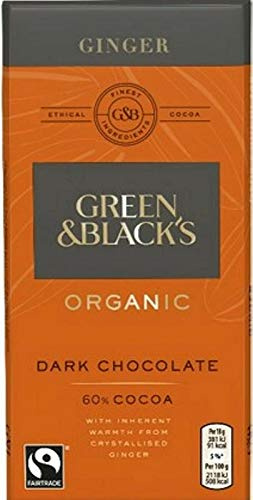 Green and Blacks Organic Ginger 60% Dark Chocolate