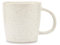 House Doctor Große Tasse aus Steingut Pion Weiß | Steinguttasse für Tee, Kaffee & Kakao | Dänisches Design im Scandi-Style
