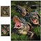 3D LiveLife Linsenförmige Wandkunst Drucke - Alligator Bog von Deluxebase. Ungerahmtes 3D Alligator Poster. Perfekter Wandfüller. Original kunstwerk lizenziert von bekannt künstler, Jerry LoFaro