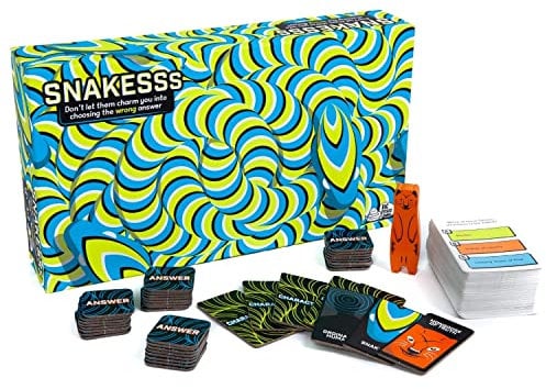 Snakes: Award Winning Board Game For Adults and Family, Kids 12+ - Best New Board Games 2022
