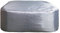 CleverSpa Award Winning Universal Thermal Hot Tub Cover, Large Square Outdoor Spa Cover, Waterproof, UV Resistant- Fits all Hot Tubs up to 185cm