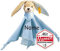 Steiff Hoppel Hase Schmusetuch mit Namen Kuscheltuch, 100% Bio Baumwolle, 28 cm (Blau)