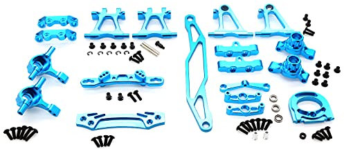 BEIEM Metall Modifikations ZubehöR Kit Querlenker Achsschenkel für TT02-02 1/10 RC Upgrade Teile