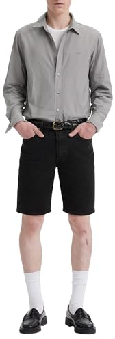 Levi's Herren 501® Original Shorts Denim Shorts,Black Accord Short,32W