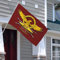 874 Garten Flaggen Goldener Römischer Kaiseradler SPQR Garten Fahnen Durable Yard-Flaggen Verblassen ​Beständig Feiertage Flags Für Feiertage Garten Draußen 90x150 cm
