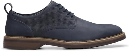 Clarks Aldwin Lace Mens Navy Nubuck, 12