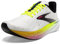 BROOKS Herren Hyperion Max Sneaker, White/Black/Nightlife, 43 EU