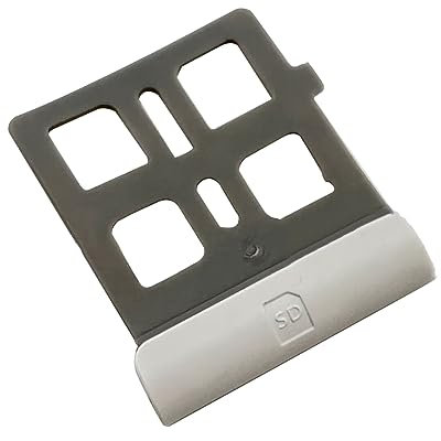 WANSUPYIN 2023 Repairing SD Card Slot Cover Holder Frame for Nintendo NEW 3DS XL/LL, Console SD Card Slot Replacement