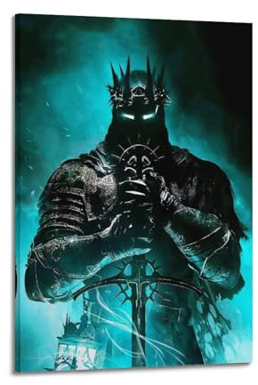 Quem Poster, Motiv: Game Lords of the Fallen, dekoratives Gemälde, Leinwand, Wandposter und Kunstdruck, moderne Familienschlafzimmer-Dekoration, Poster, 20 x 30 cm