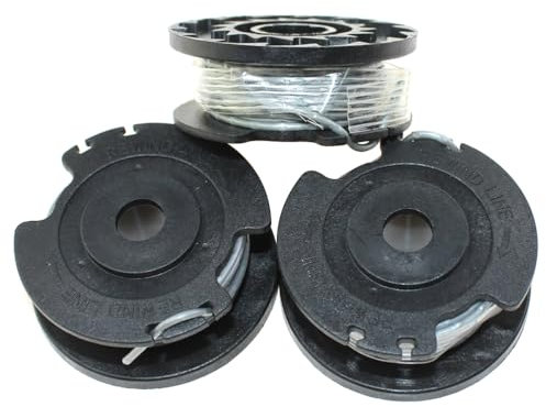 ICOOYO Bobine et Ligne pour Greenworks 2100302,2102902,2103202,21062,21072,21132,21222,21227,21237,21242,21282,21287,21302,21332,21342,21602,G24LT30,G24LT30M,GT24LT25,G-Max,GST2830,GWG24LT30
