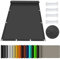Toldo Vela Rectángulo 1.4 x 2.5 m Impermeable Toldo de Vela Parasol Lona Protector Protección Rayos UV Tela Toldo Sombra para Exteriores Terraza, Gris Oscuro