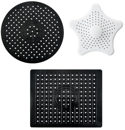 2 Sink Mats, 1 Kitchen Strainer, Silicone Sink Insert, Sink Dishwashing Mat, Sink Drain Insert, Kitchen Sink Mat, Sink Absorbent Mat, Dish Filter Mat