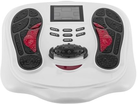 DeeDuud Elektrischer Fußmassagegerät mit LED-Anzeige, 25 Massagetechniken und 99 Intensitätsstufen für Gesundheit und Entspannung