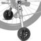 FORTOP Fahrrad-Trainingsräder, robust, hinten mit Stabilisatoren, montiertes Kit für 40,6 cm, 45,7 cm, 50,8 cm, 50,9 cm, 55,9 cm, 22 Zoll, variables Fahrrad, Schwarz, 1 Paar