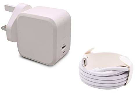 65W USB C Type C Adapter Replacement for HUAWEI MATEBOOK D15 BOHB WAX9 Laptop TYPE C Fast Power Charger with USB C TO USB C cable - White