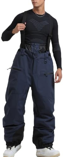 Generisch Herren Snowboard Hose Männer Navy M