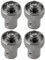 YINETTECH 4 Stück Adapter BNC-Buchse auf SMA-Stecker für Radios mit Versenktem SMA-Antennenstecker. Kompatibel mit Quansheng Kompatibel mit Beofeng Kompatibel mit Radtel Radios