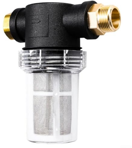 Filtre à eau haute pression 1,9 cm en plastique amovible pour nettoyeur haute pression Karcher
