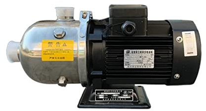 Pompe submersible Pompe à eau ultra silencieuse Pompe centrifuge industrielle multicellulaire horizontale légère en acier inoxydable 380 V CHL-8 Pompe de circulation d'appoint for plomberie domestique