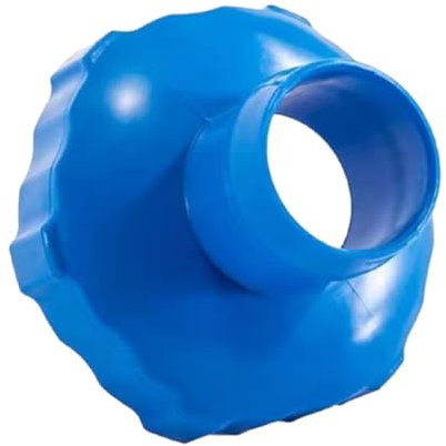 Zymoplas Skimmer di Superficie per Piscina per Acqua Pulita e limpida Adattatore per Tubo in plastica Regolabile Leggero Portatile Resistente, Blu