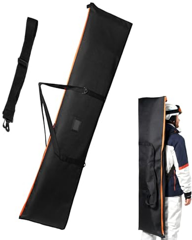 Snowboard Bag, Waterproof Protective Winter Sports Gear Storage Pouch, 167x41cm Durable Snow Ski Bag with Heavy-Duty Zipper, Portable Travel Accessory for Easy Carry, Snowboard and Ski Gear Organizer