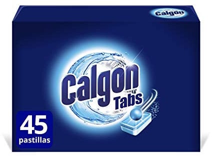 Calgon Powerball Pastillas - Antical para la Lavadora, Elimina Olores y Suciedad - 45