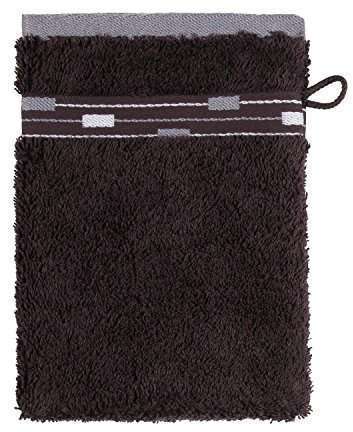 frottana Magic Waschhandschuh 15 x 20 cm aus 100% Baumwolle, graphite