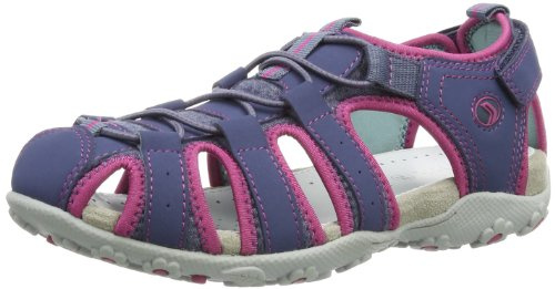 Geox JR SANDAL ROXANNE B J42D9B050GHC4005 Mädchen Sandalen, Blau (AVIO C4005), EU 31