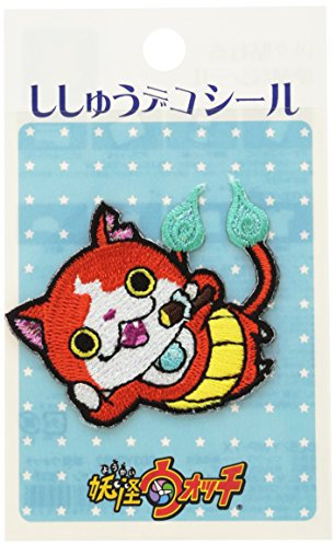 Yokai beobachten Stickerei Dekoshiru Jibanyan (Chocobo über) S03Y0092