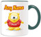 Winnie Pooh - Tazza con scritta in inglese Winnie Pooh (lingua italiana non garantita)