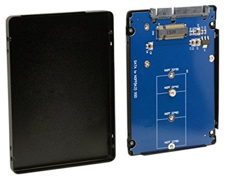 Chenyang M.2 NGFF SATA SSD à 2,5 SATA convertisseur Adaptateur Disque Dur Shell