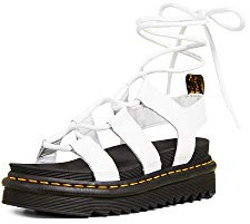 Dr. Martens Women's DM24641100_42 Sandals, White, 8 UK