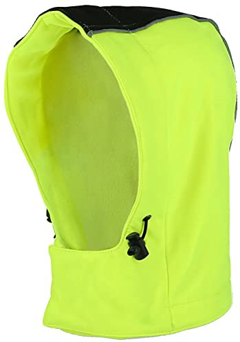 Nitras Softshell-Kapuze für MOTION TEX VIZ (Farbe: gelb)