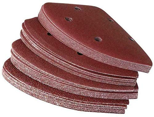 Bond Lot de 40 feuilles abrasives pour ponceuse Bosch PSM 100 A Grain mélangé