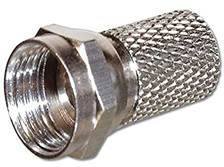 PremiumCord SAT-F-Stecker, ohne Kabel 6,8 mm Cut-Version, 20 mm
