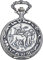 Eichmüller Taschenuhr Hund/Hunde 8202-07 mit Taschenuhrkette und Etui