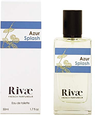 Azur Splash Bergamotte Eau de Toilette von Rivae, Parfümeur à Nice (50 ml)