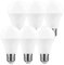 LumCa 6er Pack A65 LED Glühbirne 15W neutralweiß E27 ersetzt 95W | 4000 Kelvin | 1520 Lumen | nicht dimmbar | 220-240V | 270° Abstrahlwinkel