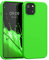 kwmobile Handyhülle für iPhone 13 Hülle, für iPhone 13 Case - Hülle Silikon - kabelloses Laden - Limettengrün