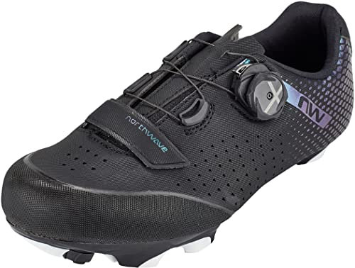 Northwave Origin Plus 2 Damen MTB Schuhe, Fahrradschuhe Mountainbike,Schwarz 42