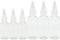 SZXMDKH 6 Pcs Clear Squeeze Condiment Bottles, 30ml/60ml Reusable Plastic Squeeze Dispensing Bottles, Small Dispensing Bottles for BBQ Chilli Sauce Olive Oil Paint Art Liquids Craft Lotion