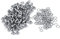 100Pcs Grommets 5mm Hole Metal Eyelets Grommet Brass Antique Style Eyelet Repair Replacement with Washers for Leather Craft Sewing, DIY Projects, Arts & Crafts Decoration, Clothing Tags (Silver)