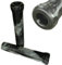 Ethic DTC Stunt-Scooter Griffe 150mm & 160mm Länge I Mit barends I Trick I Tret I Kinder I Freestyle I Roller I Grips I Lenkergriff I BMX I MTB I Fahrrad I (Glow, V2)