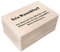 Creative Deco Personalisierte Geschenke Wunschtext Holzkiste | Dein Eigener Beliebig Text Individuelle Geschenk JGA | Geschenkkiste Geschenkbox | Für Frauen, Männer und Paar | 30 x 20 x 14 cm