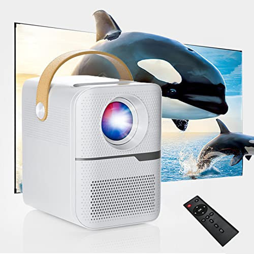 Smart Beamer, Beamer mit WiFi und Bluetooth 9500lm Beamer 4K HD 1080P Tragbarer Beamer Video Beamer für TV Laptop für für Android