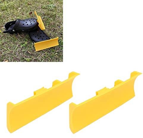 2 Stück Schneepflug Für Croc Charms, Schneepflug-Schuhzubehör, Schneepflug Für Crocs-Zubehör, Schaufel, Schuhornamente, Klassischer Schuhornament-Aufsatz Für Drinnen Und Draußen