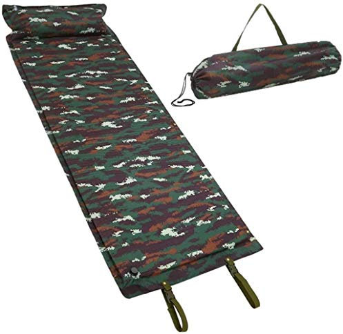 ELzEy Luftmatratze Armee Fan Tarnungsoldat Aufblasbare Pad Automatische Feuchtigkeitsfeste Auflage Feldtruppen Picknick Pad (Color : 2)