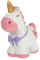 IMIKEYA Einhorn-Ornamente Ornament Tierskulptur aus Harz einhornpartydeko Unicorn geburtstagsdeko Mini-Harzfiguren Tischminiaturen Weihnachtsschmuck Einhorn-Cupcake-Topper Anzahl