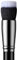 EIGSHOW Pinceau de maquillage pointillé Duo fibres avec manche en bois, parfait pour fond de teint, estompage, surbrillance, crème, fard à joues, maquillage minéral (F611)